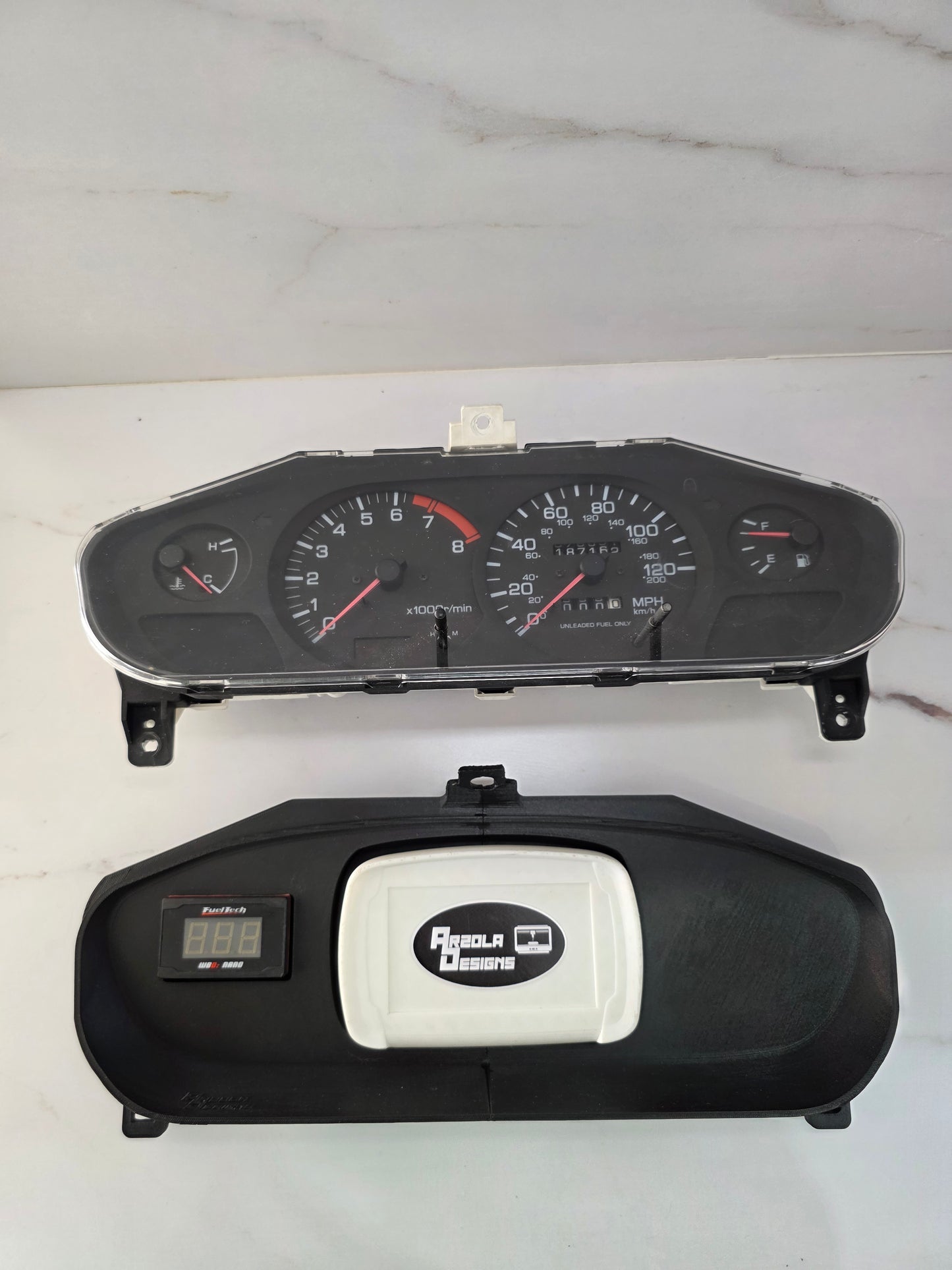 3D Printed Premium Cluster for Nissan S14/200SX/240SX 1994-1998