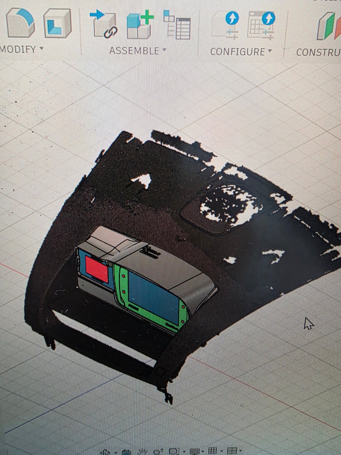 3D Printed Premium Center Console Mount for Mazda RX8 S1  (2003-2008)