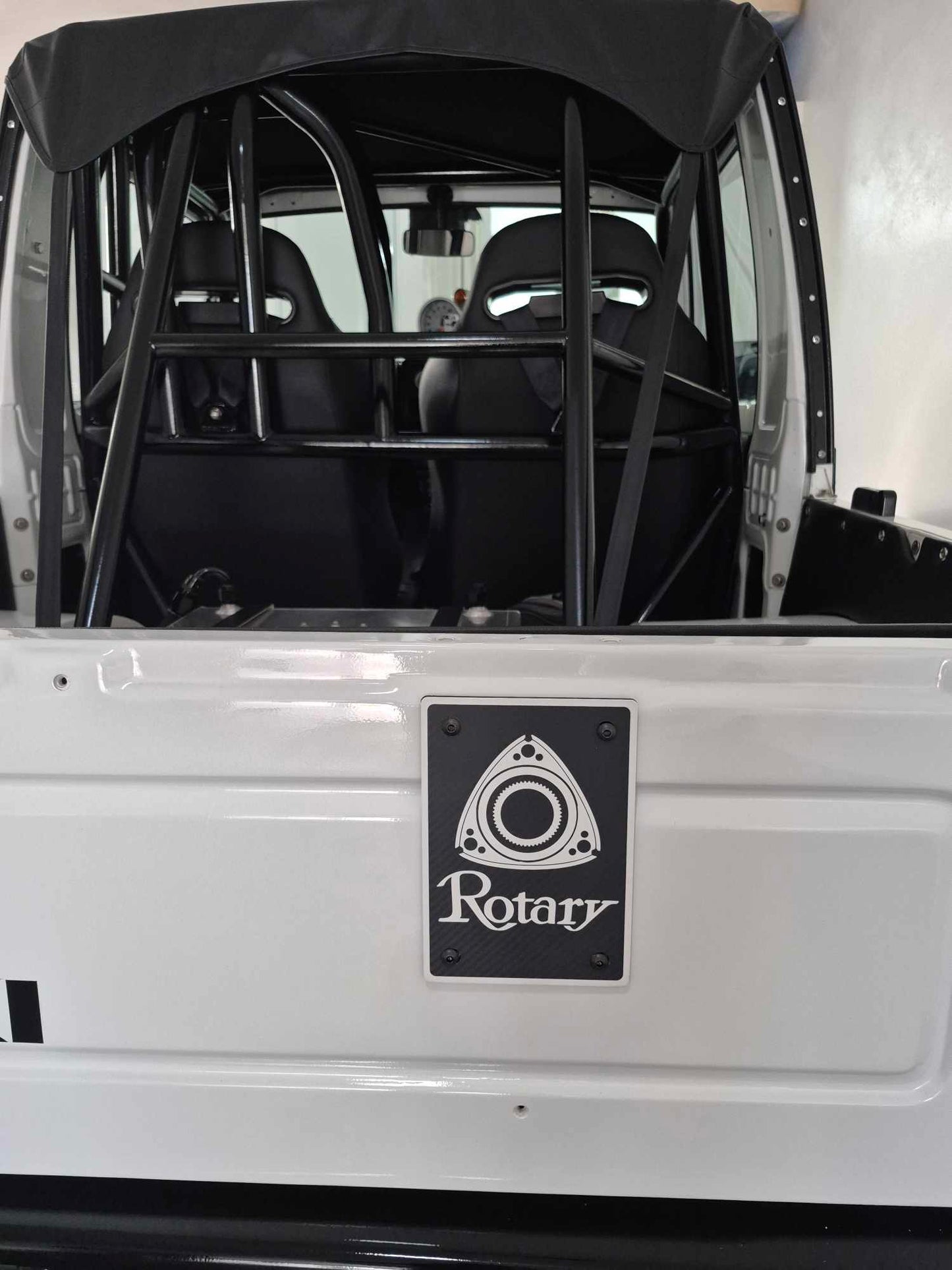 3D Printed Premium Spare Tire Carrier Cover Diadem Cover for Convertible Suzuki Samurai 1985-1995